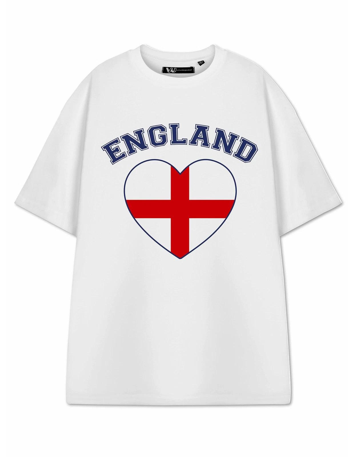 

Show Me The Merch White Heart Short Sleeved 100% Cotton T-shirt Mens Tees Top Unisex L