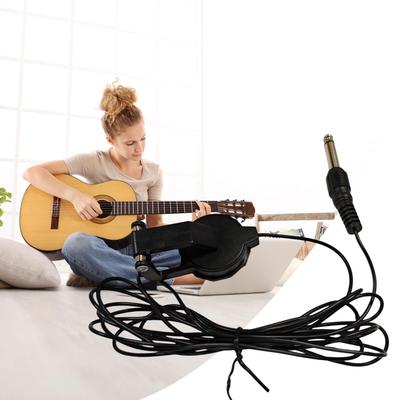 Acoustic Guitar Pickup Acoustic Guitar Clamp-On Pickup Stringed Instrument Playing Aid Audio Accessories for Gathering Stage