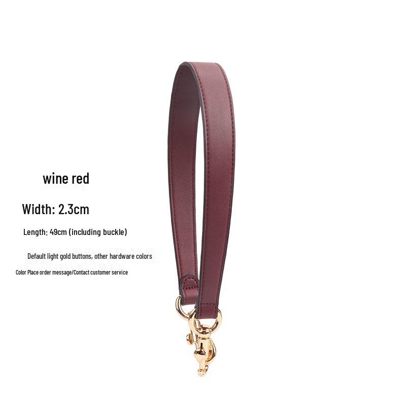 Black PU Handbag Replacement Strap: Women's Underarm Bag, Short Single Shoulder Handle, Trendy Plain Design