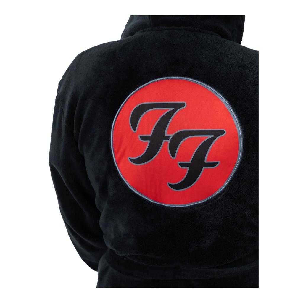 Foo Fighters Mens Logo Hooded Robe