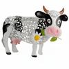 Color Changing LED Garden Solar Lamp Garden Decor Landscaping Lights Daisy Cow Solar Light  Garden