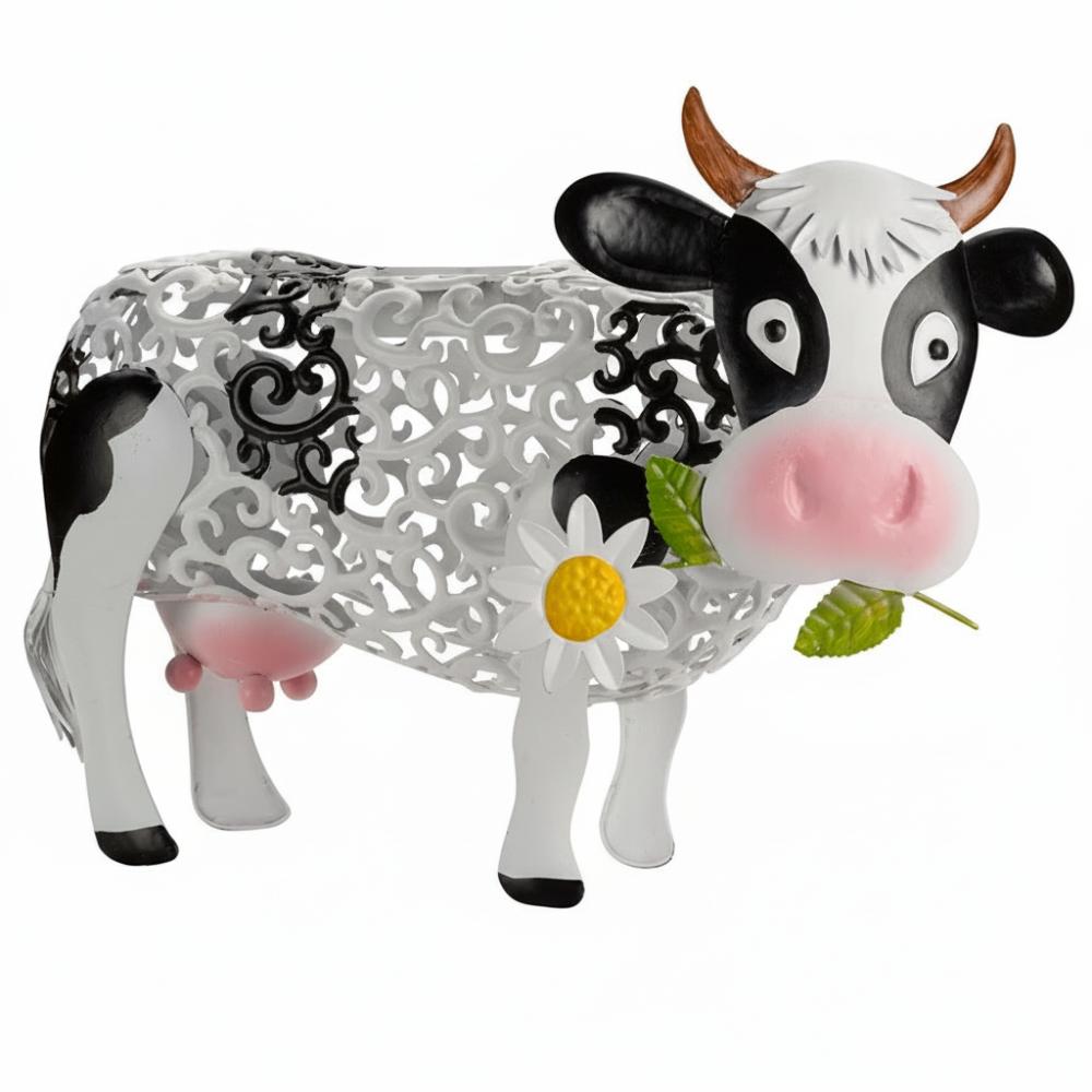 Color Changing LED Garden Solar Lamp Garden Decor Landscaping Lights Daisy Cow Solar Light  Garden