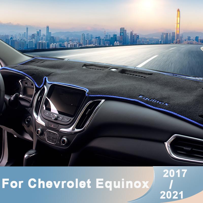For Chevrolet Equinox 2017 2018    2022 LHD Car Dashboard Cover Sun Shade Mats Anti-UV Pad Carpet Trim Accessories