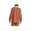 Adidas Originals Striped Pullover Long Sleeve Polo Shirt Men Tops Brown IZ2469