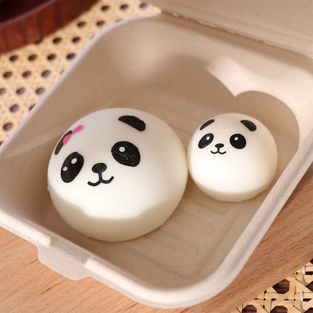 Simulation Relief Jumbo PU Cartoon Toys Soft Straps Stress Toys Squeeze Silicone Panda