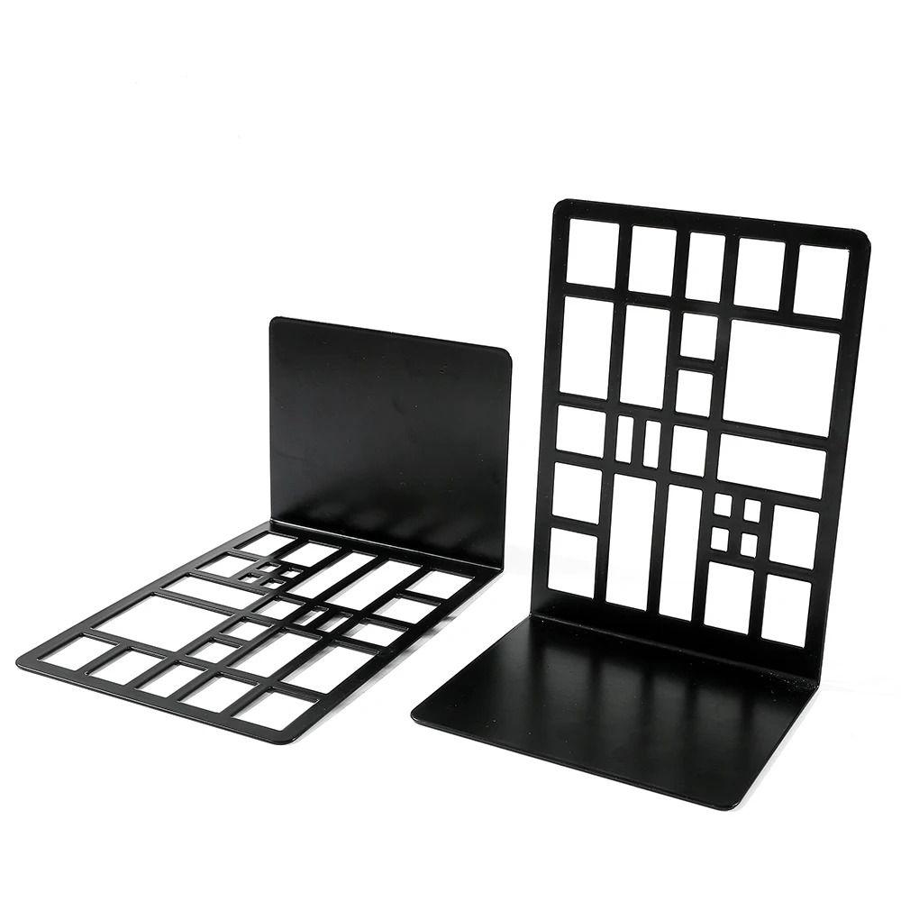 2Pcs Decorative Bookends for Shelves Heavy Duty Book Holder High Quality Book Divider  Office Home
