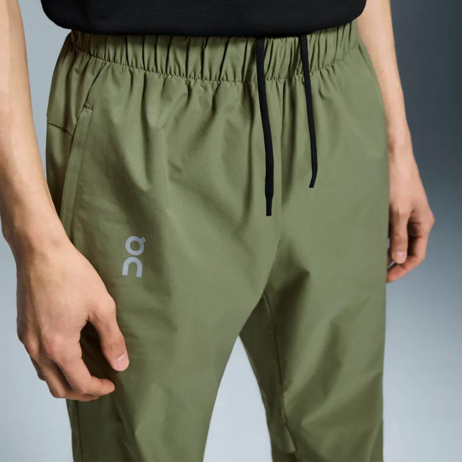 On Core Byxor Enfärgade Elastisk Midja Löpning Sport Lg Byxor Herrbyxor Teal 1MF10110858