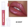 Border-Free Clear Mirror Lip Gloss/Lip Jelly - Non-Stick, Long-Lasting, Plumping Gloss.