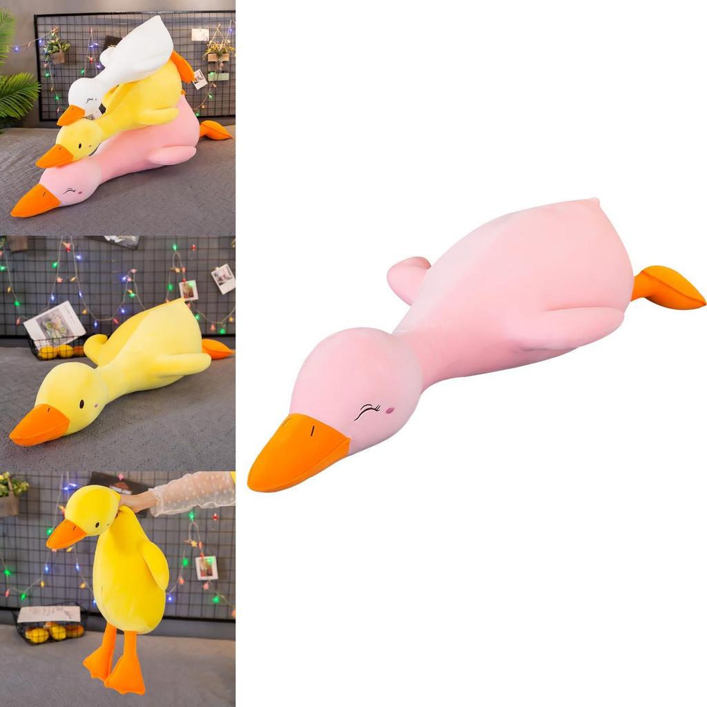 Adorable Plush Duck Toy Soft Stuffed Animal Cute Duck Pillow For Girls