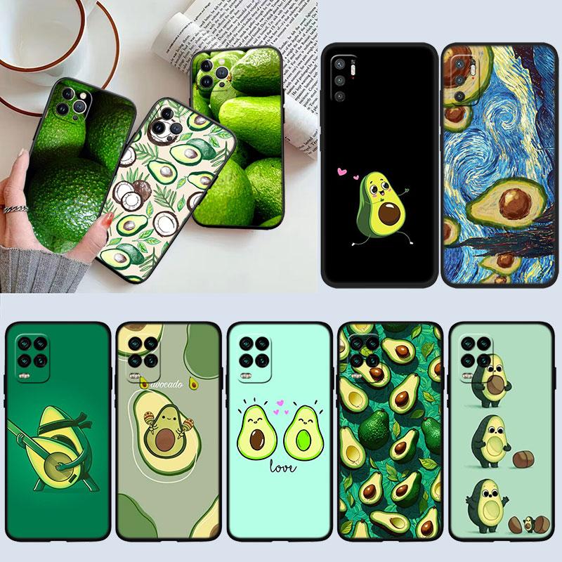 IK8 Avocado fruit art Phone Case for OPPO A40 A60 A80 A15 A16 A16K A12 A17 A17K A54 A54S A53 A53S A55 A56 A57 A98 F23