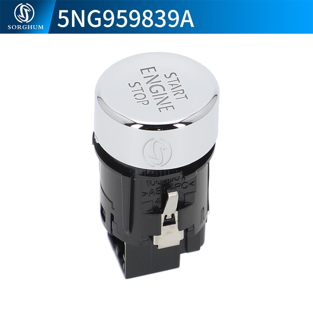 SORGHUM 5NG959839A Automatic Car Engine Start Stop Switch Button Keyless For VW Tharu Tiguan Seat Tarraco 2016 2017 2018
