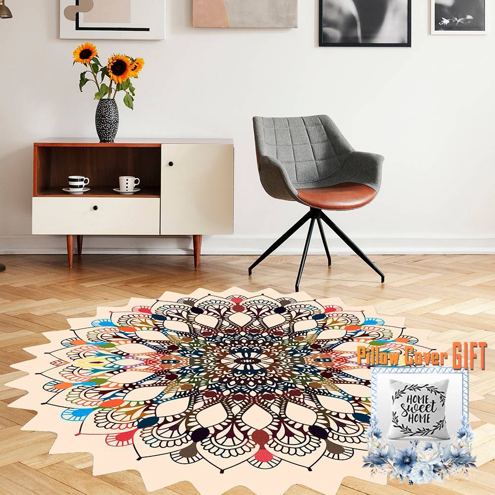 

Mosimoso Home H672 Ковер с кожаной подошвой и цифровой печатью