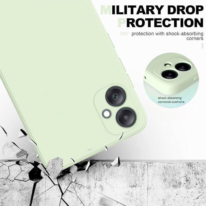 Coque - Samsung - Galaxy A05 - Vert Mat - Antichoc - Slim - TPU