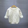 Kids Boys Girls Sweater  Winter Thick Warm Kids Add Wool Baby Boy Girls Sweater Spring Long Sleeve Knitwear Tops Clothes