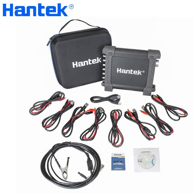 Hantek 1008C Osciloscop Auto USB cu 8 Canale, Senzor de Aprindere, CAN Bus și Detectare Actuator