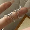 925 Sterling Silver Earrings For Women Trendy Simple Waterdrop Shape Earring Jewelry Prevent Allergy Party Accessories