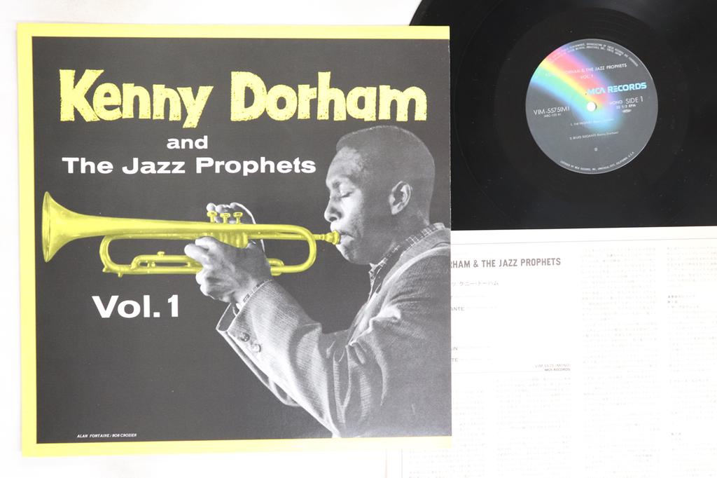 LP Record KENNY DORHAM & THE JAZZ PROPHETS - Vol.1 VIM5575M MCA 1980 Japan Jazz Used