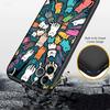 LO23 Cat Kitten Meow Soft Shell Phone Case for Samsung Galaxy S20 S21 S22 Ultra FE + Plus A21S A22 A24 A25 A26 A30 A30S A31