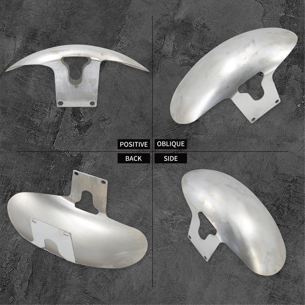 Motorcycle Iron Front Fender Unpainted Mudguard Cover For Harley M8 Softail Fatboy 2018-Up For 160 R18 Front Wheel Fender Cover