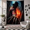 Wall TapestryA Nightmare on Elm Street Freddy Krueger Art Hanging Cloth Decorative Background Cover for Room Decoration