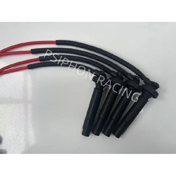 SOA430Q124 NGK55004 Spark Plug Wires Set of 4PCS for Subaru Legacy Outback Forester Impreza