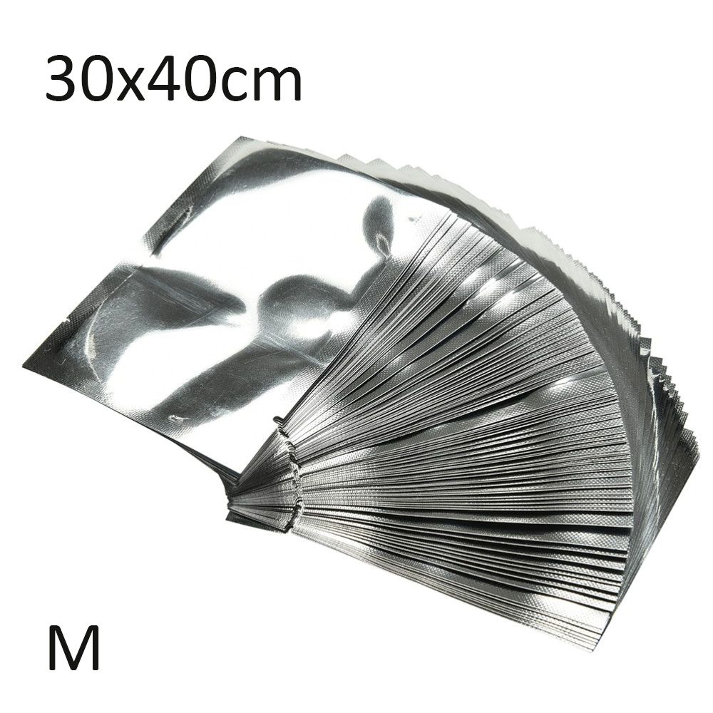 Flat Heat Seal Aluminum Foil Food Saver Bag Vacuum Bags Food Sealer Kitchen Tool Storage Pouches