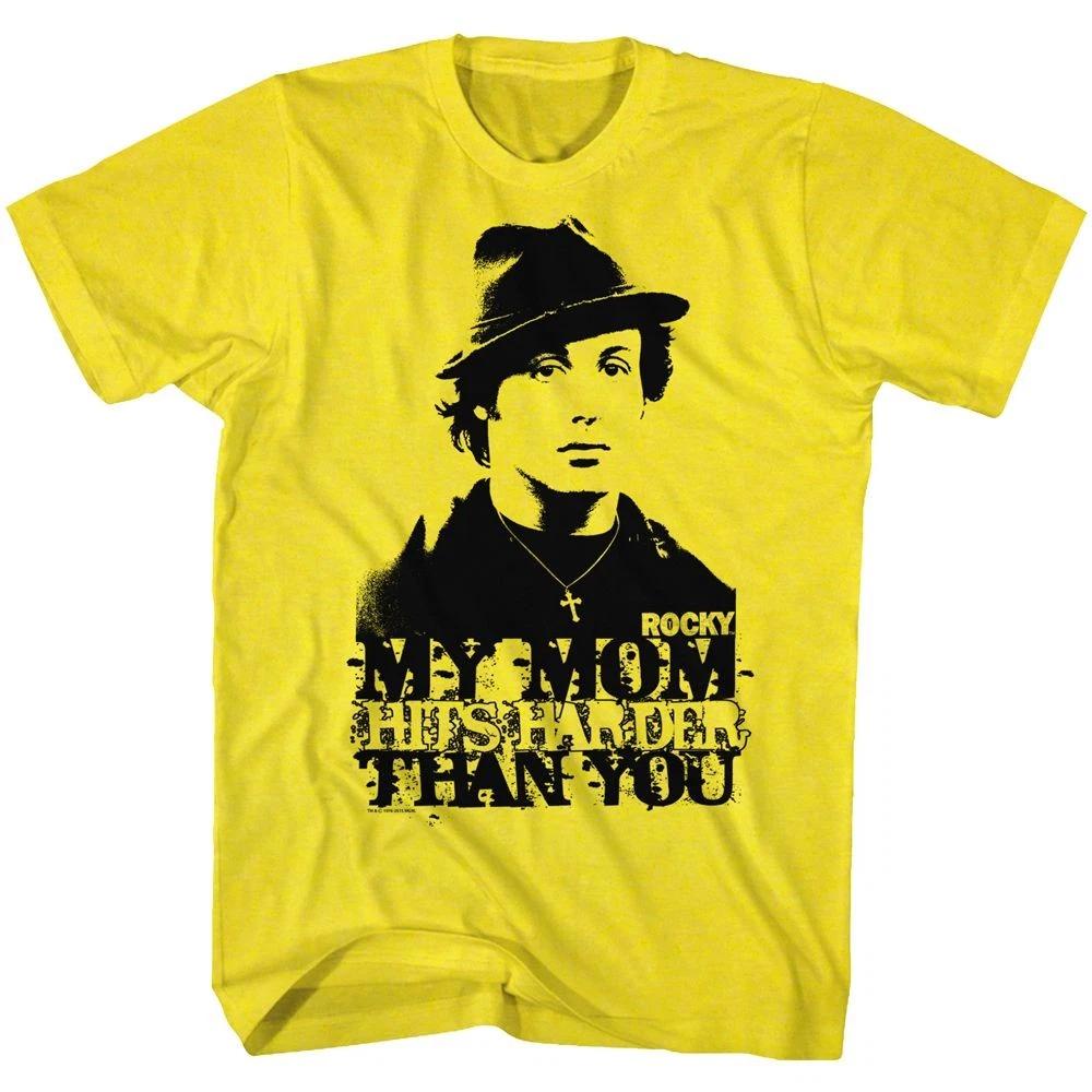 Rocky - My Mom Hits Harder - Short Sleeve - - Children s T-shirt 140