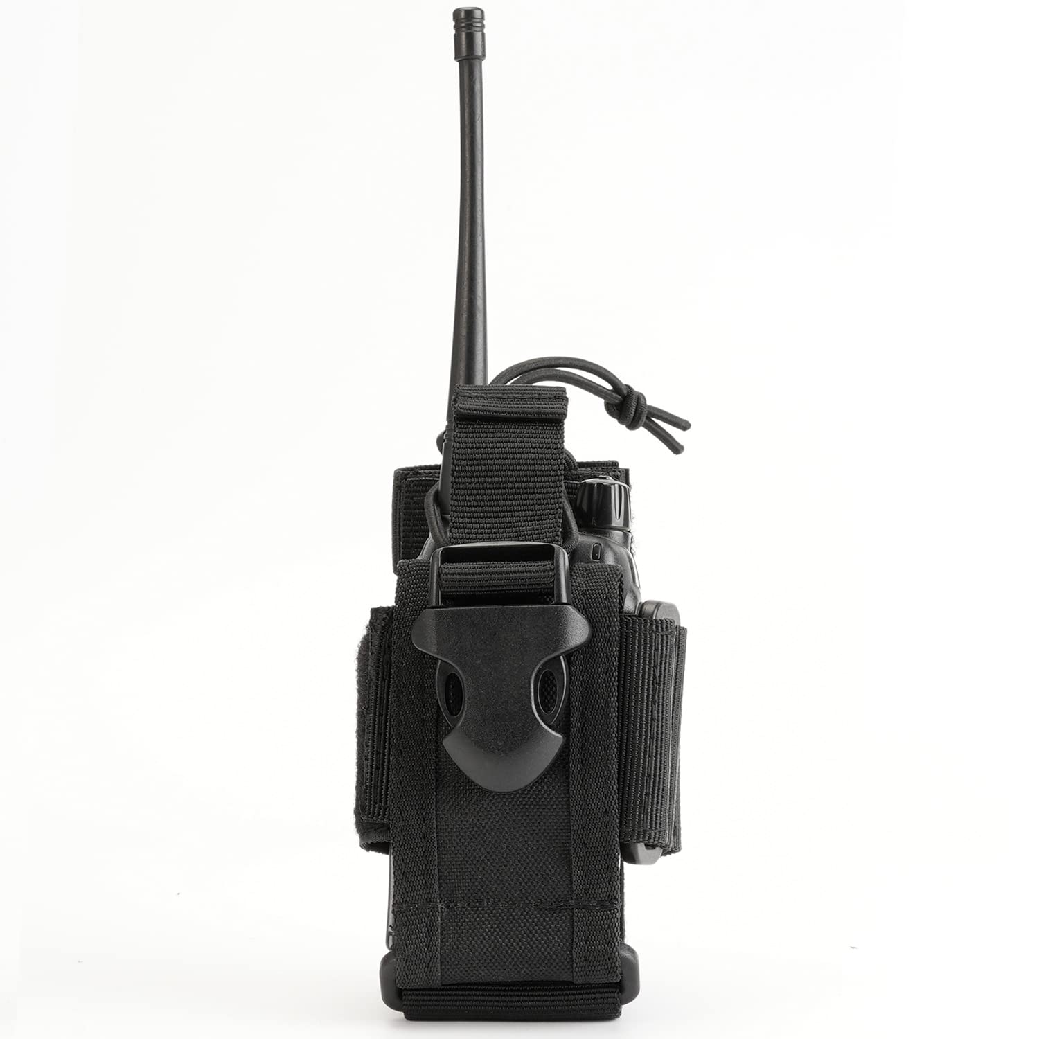 

VIPERADE Radio Holder Case with Interphone Adjustable Storage Tool Multifunctional Tactical Molle Radio Heavy Duty Holder Case Multi-Purpose Pouch, чорний