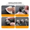 Car Stickers For Alfa Romeo For Alfa Romeo Car Multifunctional Mini Hooks Interior Storage Holder Auto Accessories Giulietta 940
