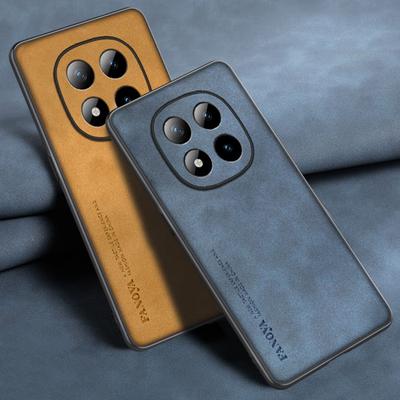 For Xiaomi Redmi Note 15 Pro Plus 5G Case Luxury PU Leather Phone Case For Redmi Note 15 Pro+ Back Cover Silicone Protection