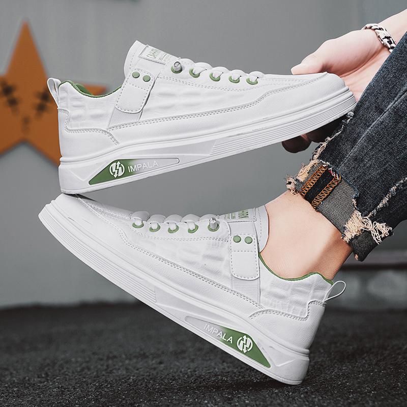 Herren Freizeitschuhe für alle Jahreszeiten Mode Skateboarden Studenten Bequeme Sneaker Jungen Trendige Schuhe mit weicher Sohle Atmungsaktiv