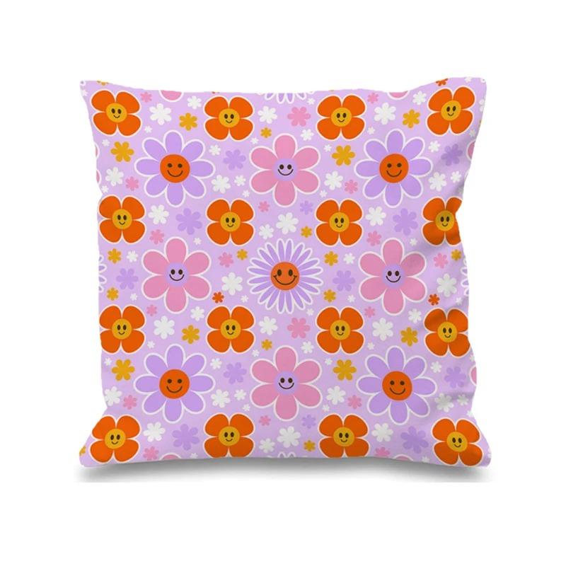 Nuove Federe Cuscino Decorativo Floreale Moda Copricuscini per Divano Soggiorno Camera da Letto Cameretta Bambini Decorazioni per la Casa