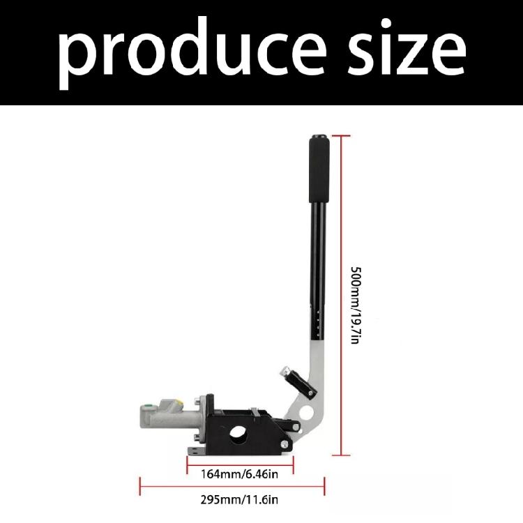 Easy Installation Universal Hydraulic Handbrake Lever No Drilling Required for Racing Car Drift Modification