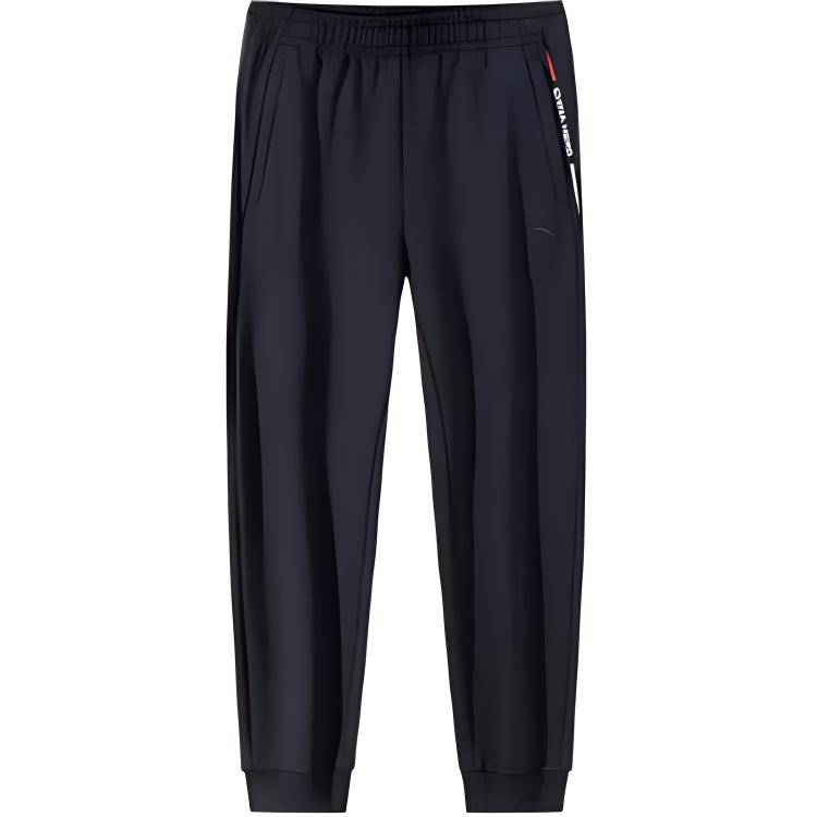 

Anta Тренировочная серия Повседневные Простые Однотонные Эластичные Манжеты Вязаные Спортивные Штаны Женские низ Черный 162447310N-1 2XL