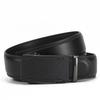 Frosted Automatic Buckle Edge Two-Layer Cowhide Belt, Business And Leisure Men'S Trendy Belt