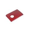 Red Real Carbon Fiber Headlight Button Frame Cover Trim For Benz G Class 04-18