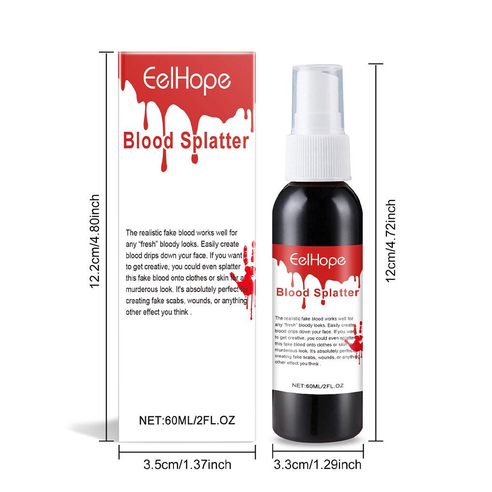 60ml Fake Blood Gel Tube Horror Fancy Dress Costume Party Tool Halloween L4W9