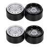 Deep Dish 1.9" Metal Beadlock Wheel Hub Rim for 1/10 RC Crawler Axial SCX10 II III 90046 MST RGT YIKONG Traxxas TRX4 RC4WD D90