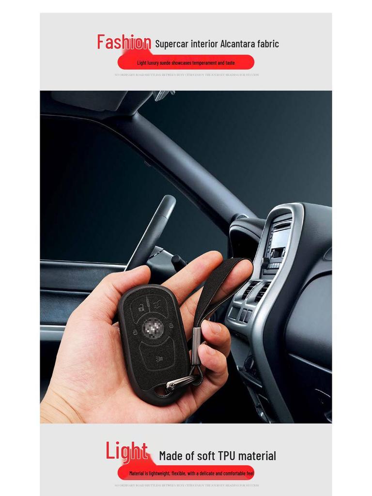 TPU Frosted Protective Case for Buick Envision Smart Key