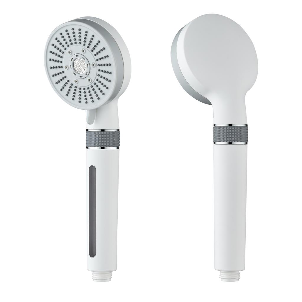 5-Mode High Pressure Rainfall Hand Shower with PP Cotton Filter Removes Chlorine Modern Design 1 Year Warranty for Bathroom
