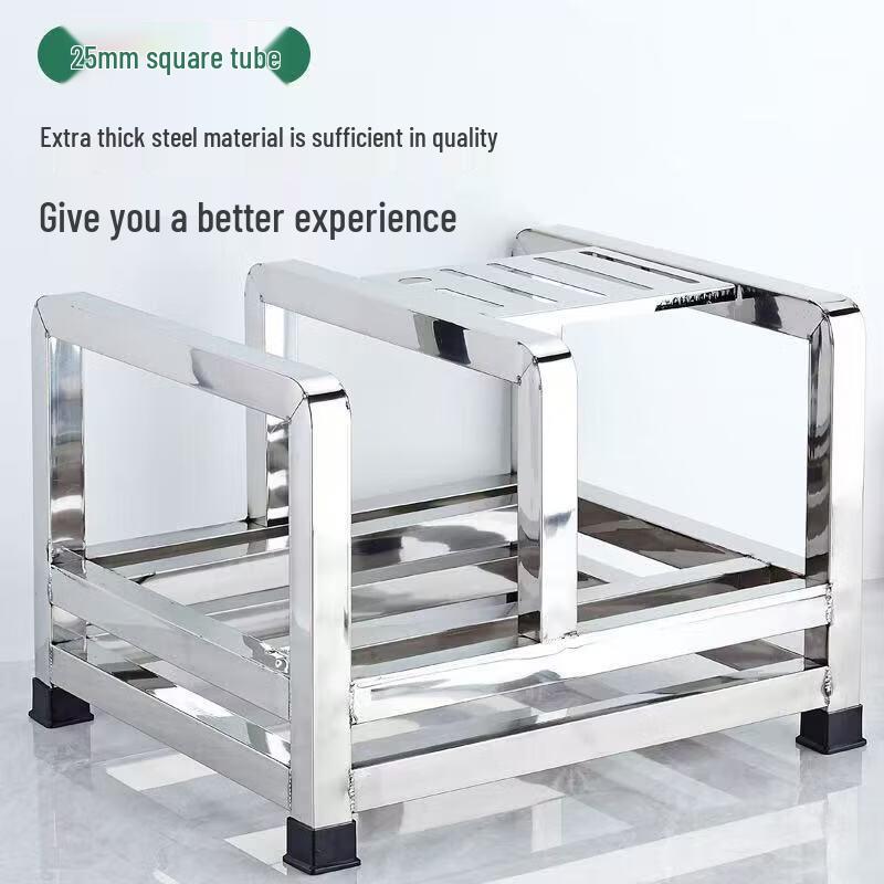 Heavy-Duty Stainless Steel Chopping Board & Knife Organizer