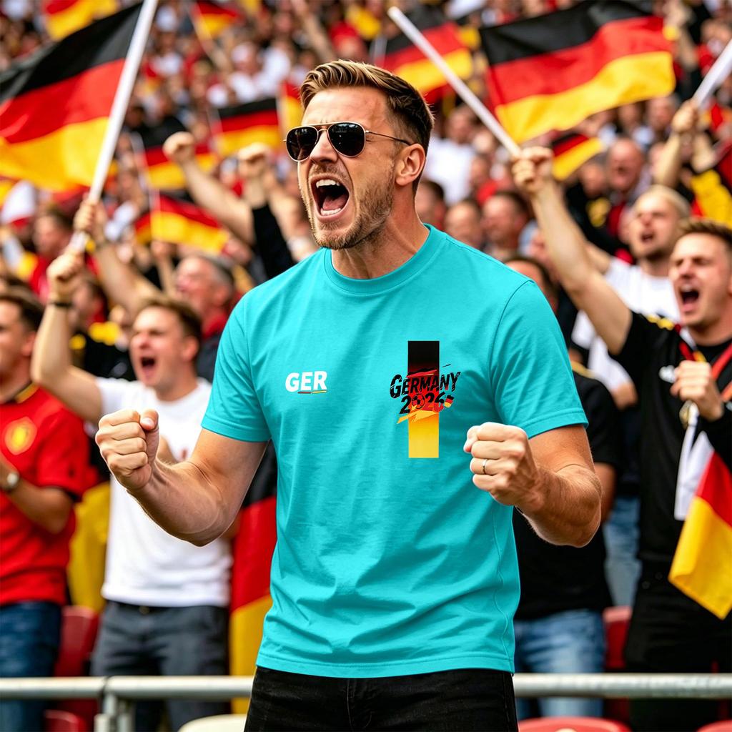 Unisex German Soccer Fan Top for Day Support