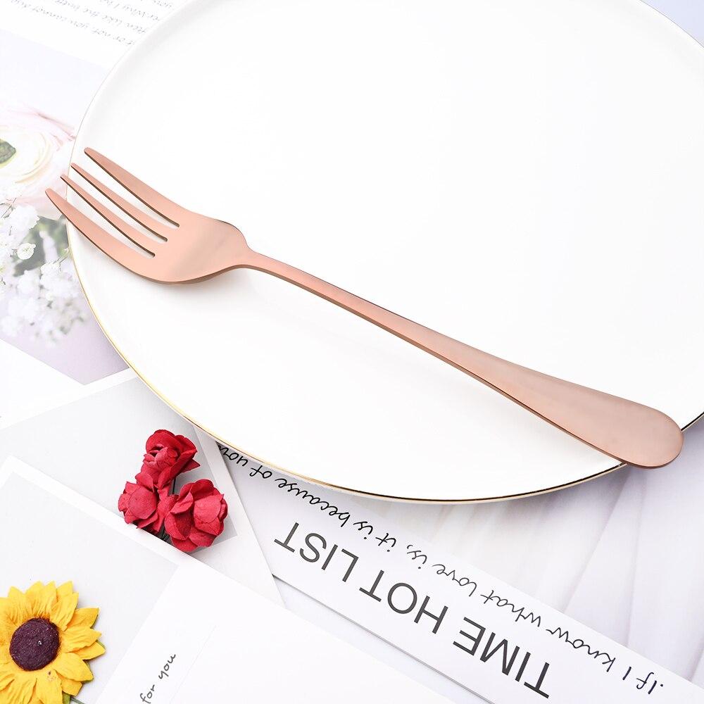 Mirror Kitchen Dinnerware Dinner Public Fork Restaurant Stainless Steel Distributing Fork Buffet Serving Fork Accessories Tools