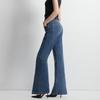 VEROMODA Women's High-Waist Micro-Flared Jeans