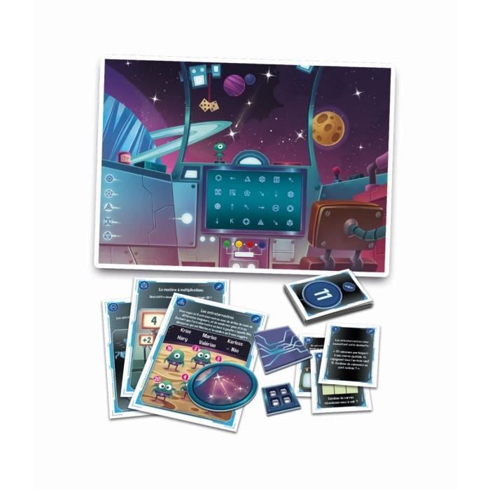 Clementoni - Escape Game - 3 Pieces : Pharaoh, Space, Castle - 1 To 8 Players