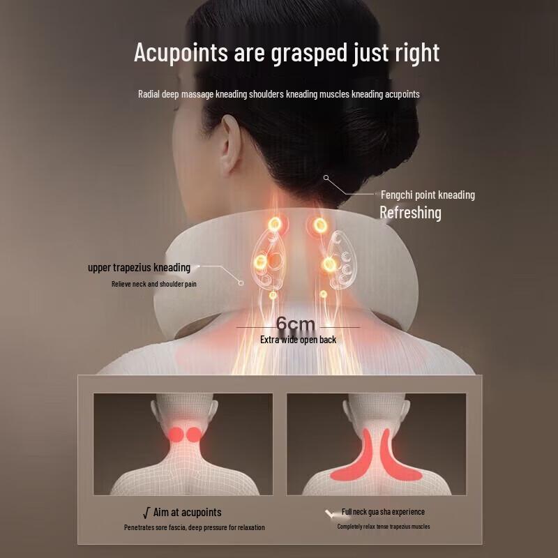 Breo Neck5 Cervical Neck and Shoulder Massager CN plug (adapter included)