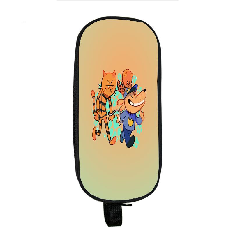 Пенал Человек-пес Многофункциональный пенал для ручек Студенческий мультяшный косплей Пеналы Детские кавайные канцелярские принадлежности 3