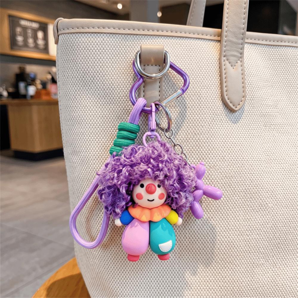 Shaggy Doll Keychain Fluffy Figure Pendant Fashion Plush Keychain For Women