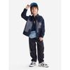 Mqd Children's Clothing Boys' Denim Shirt Jacket Spring and Autumn Style Baby Kidsren's Denim Color-Blocking Shirt Jacket