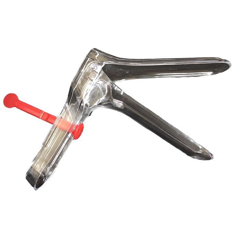 Clear Plastic Vaginal Speculum Multi Gear Adjust Smooth Edge For Home Gyne Exams Anal Dilator For Men